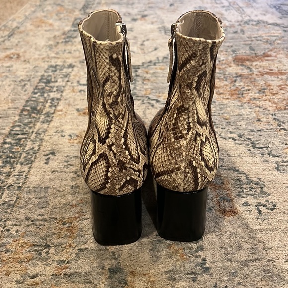 EUC Rare Freda Salvador Charm boot in tri snake Sz 11 - Picture 6 of 12